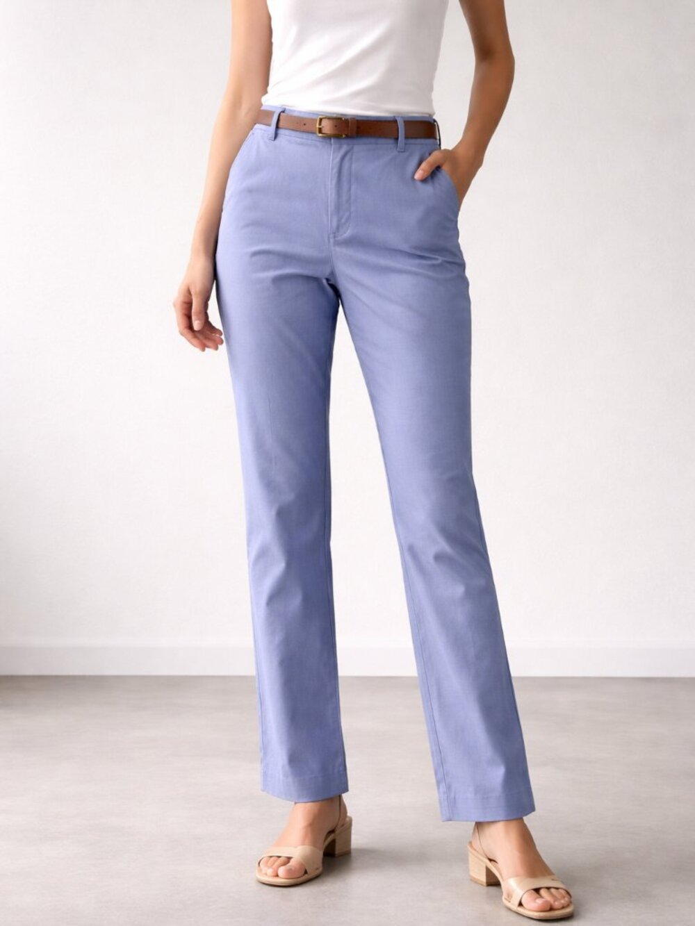 Tommy Hilfiger Tate Dress Pants Light Blue TH Flex Stretch 30W x 30L NEW‎
